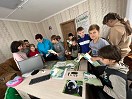Дети на встрече с методистом Тамарой Загудаевой