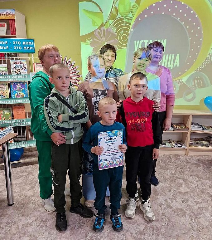 Многодетная семья — победитель состязания